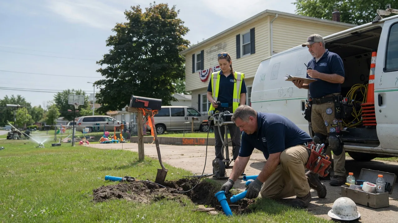 Slab Leak Repair in Versailles, IL near me